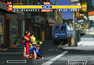 Real Bout Fatal Fury 2 (P1 only Add Alfred [Terry, hold B+C and press A]) png snap