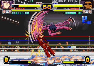 Rage of the Dragons (Add Char - Console mode enabled set 4) png snap