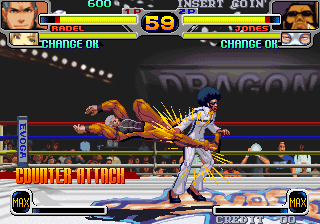 Rage of the Dragons (Add Char - Console mode enabled - Always pow max - No change wait set 2) png snap