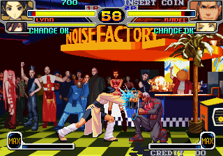 Rage of the Dragons (Add Char - Console mode enabled - Always pow max - No change wait set 1) png snap