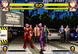 Rage of the Dragons (Enable Hidden Characters & Boss V3) png snap