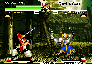 Samurai Shodown IV (Always Have Super Move And One Strike) png snap