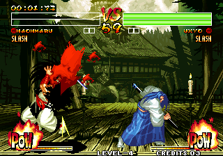 Samurai Shodown IV (Add Char - Ultra kill start max - Ultra kill always max) png snap