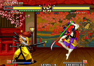 Samurai Shodown V (Really Mirror Minna Move Simplified Version) png snap
