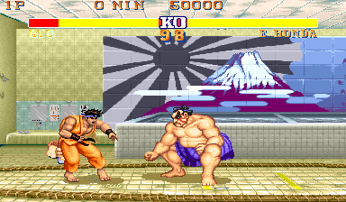 Street Fighter II': Champion Edition (Blanka Funny Fight, 2018-10-16) png snap
