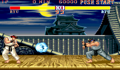 Street Fighter II': Champion Edition (Rainbow, bootleg, set 1, protection removed) png snap