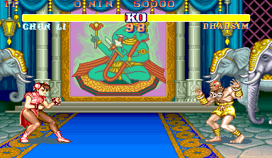 Street Fighter II': Champion Edition (YYC bootleg set 2, 920313 etc) png snap