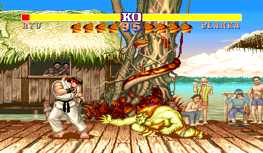 Street Fighter II': Champion Edition (Aimed Barrels) png snap