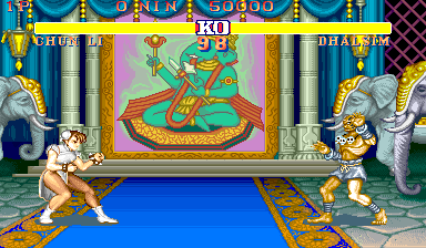 Street Fighter II': Hyper Fighting (Guile Shorten the time 1 90% ) png snap