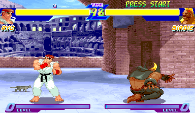 Street Fighter Alpha: Warriors' Dreams (950727E, Enable Hidden Characters) png snap