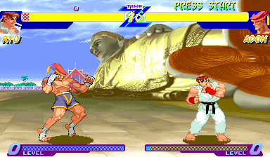 Street Fighter Alpha: Warriors' Dreams (950727E, Enable Hidden Character, 2016-08-26) png snap