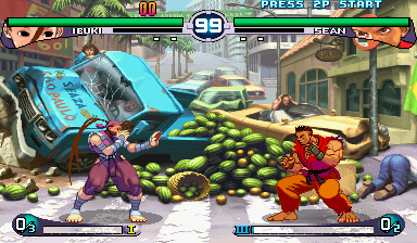 Street Fighter III 2nd Impact: Giant Attack (Plus v1.0) png snap