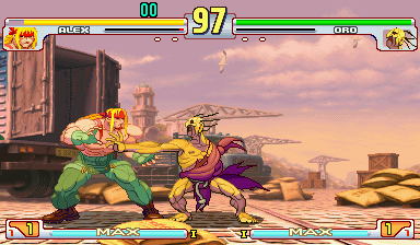 Street Fighter III 3rd Strike: Fight for the Future (Boss With Simple Attack Edition, 2015-12-16) png snap
