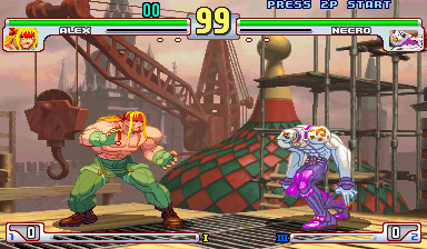 Street Fighter III 3rd Strike: Fight for the Future (Gill Unable Reactivating 2009-07-14) png snap