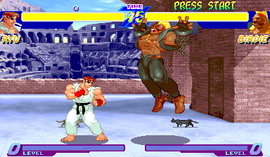 Street Fighter Zero (950727J, Enable hidden characters V2) png snap