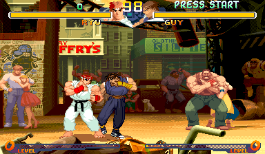 Street Fighter Zero 2 Alpha (960805J, Enable Hidden Characters) png snap