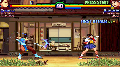 Street Fighter Zero 3 (Turbo Mix 0.30) png snap