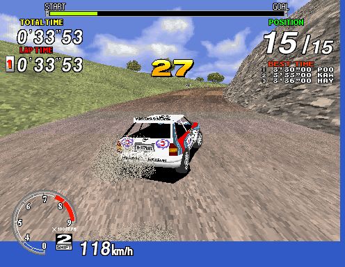 Sega Rally Championship - Twin/DX (Revision C) png snap