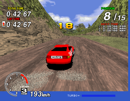 Sega Rally Pro Drivin' png snap