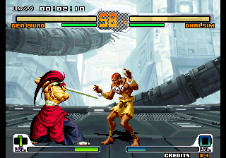 SvC Chaos (MVS / Fully Decrypted) png snap