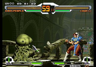 SvC Chaos Plus (Get Maximum Power On A Valid Attack Or Being Attacked Or Super Moves) png snap