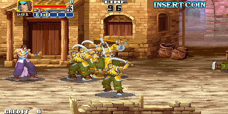 The Gladiator / Shen Jian Fu Mo Lu / Shen Jian Fengyun (M68k label V101) (ARM label V107, ROM 06/06/03 SHEN JIAN V107) png snap