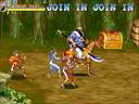Tenchi wo Kurau II (Portor (Kan-U)'s Horseback Energy Attack With Flaming Arrow Effect)