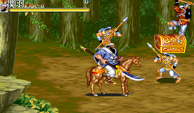 Tenchi wo Kurau II (A key to enter the mode) png snap