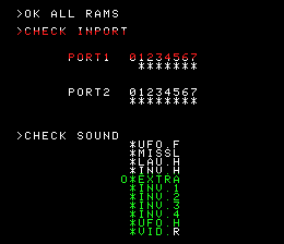 Space Invaders Test ROM png snap