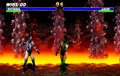 Ultimate Mortal Kombat 3 (rev 1.2) Zeus hack (set 2) png snap