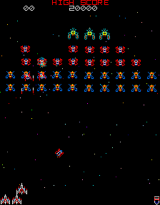 Vector Galaga png snap