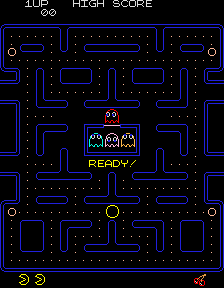 Vector Pacman (Ms. Pacman Maze 1) png snap