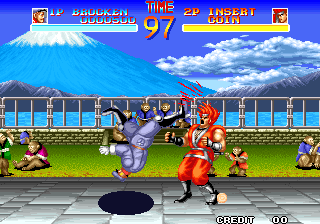 World Heroes (Boss, Yumeji [2ch] Hack) png snap