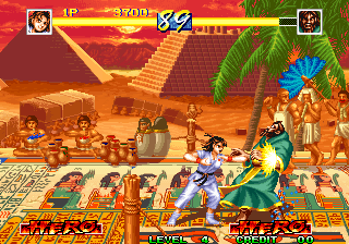 World Heroes Perfect (Add Char - Pow hack) png snap