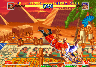 World Heroes Perfect (Boss hack) png snap