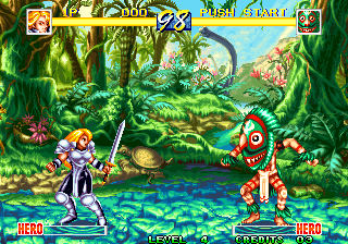 World Heroes Perfect (Enable Hidden Characters v4) png snap