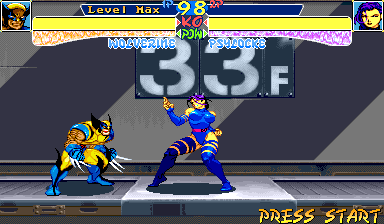 X-Men: Children of the Atom (941222J, Enhanced power) png snap