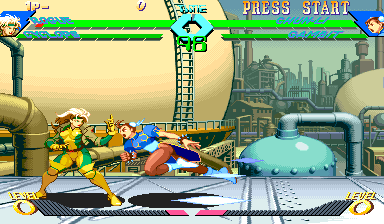 X-Men Vs. Street Fighter (960910E, Enhanced Edition) png snap