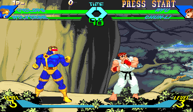 X-Men Vs. Street Fighter (961004J, Enhanced power) png snap