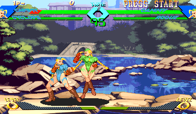 X-Men Vs. Street Fighter (960910E, Change character in battle) png snap