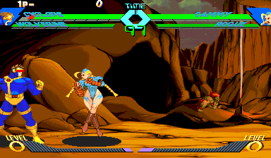 X-Men Vs. Street Fighter (960910E, Change character in battle) png snap