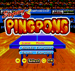 Ping Pong / Table Tennis / Super Ping Pong (PP1100, ABL TV Game) png snap