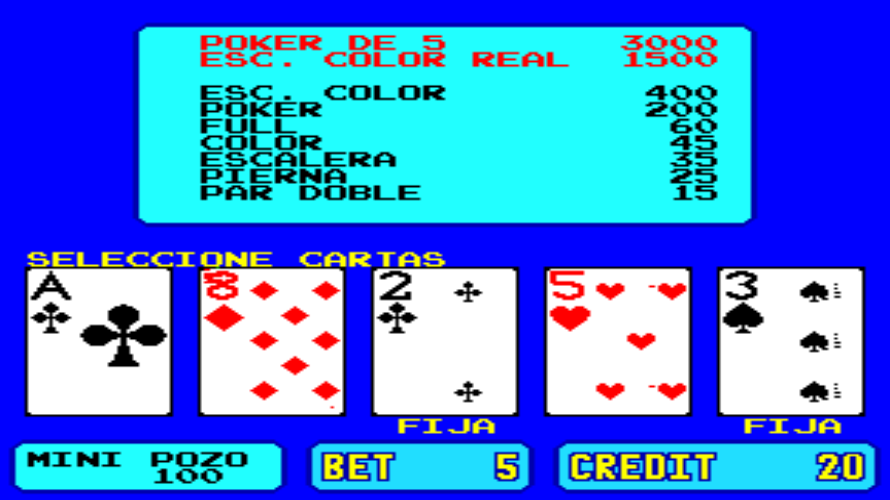 American Poker II - Jackpot (Spanish, set 3) png snap