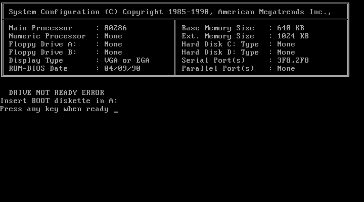 ASI 100B0, identified as HAM 12 TI 286 Motherboard ZERO WAIT png snap