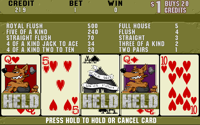 Bad Dog Poker (0200428V, NSW/ACT) png snap
