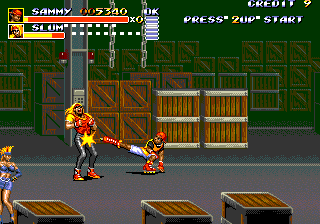 Bare Knuckle III (bootleg of Mega Drive version) png snap