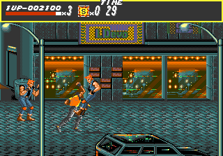 Bare Knuckle (scrambled bootleg of Mega Drive version) png snap