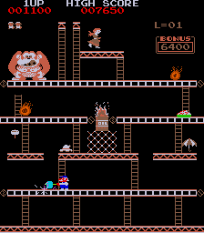 Big Kong (bootleg of Crazy Kong on Galaxian hardware) png snap