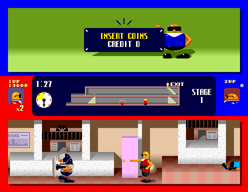 Bonanza Bros (Japan, Floppy DS3-5000-07b Based) png snap