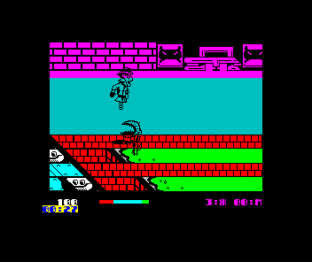 Brodjaga (Arcade bootleg of ZX Spectrum 'Inspector Gadget and the Circus of Fear') png snap